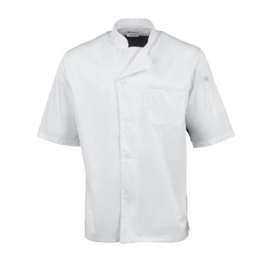 Chef Works Valais Signature Series Unisex Chefs Jacket White