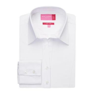 Brook Taverner Ladies Long Sleeve White Palena Shirt