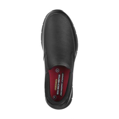 Skechers Work Nampa Groton Slip Resistant Slip on Shoe