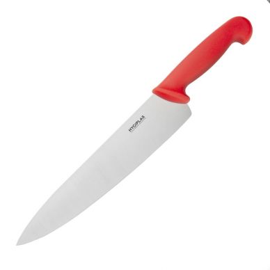 Hygiplas Chefs Knife Red 25.5cm