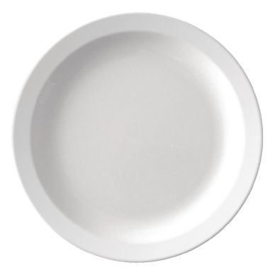 Olympia Kristallon Melamine Narrow Rimmed Plates 165mm (Pack of 12)