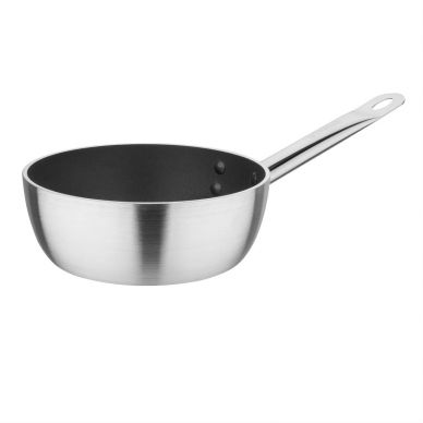 Vogue Non Stick Induction Flared Saute Pan 200mm