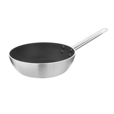 Vogue Non Stick Induction Flared Saute Pan 240mm