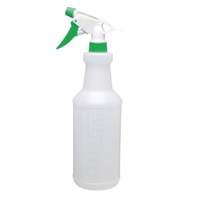 Jantex Colour-Coded Trigger Spray Bottle Green 750ml