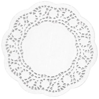 Olympia Round Paper Doilies 100mm (Pack of 250)