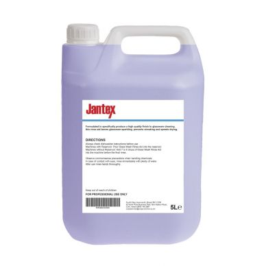 Jantex Glasswasher Rinse Aid Concentrate 5Ltr