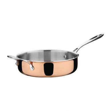 Vogue Tri Wall Copper Saut? Pan 240mm