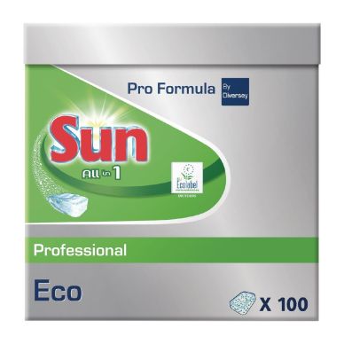 Sun Pro Formula All-in-One Eco Dishwasher Tablets (100 pack)