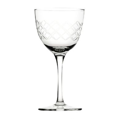 Utopia Raffles Diamond Nick and Nora Glasses 170ml (Pack of 6)