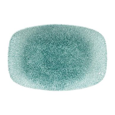 Churchill Raku Oblong Chef Plates Jade Green 157 x 237mm (Pack of 12)