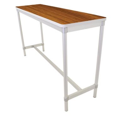 GoPak Enviro Indoor High Table Teak Effect