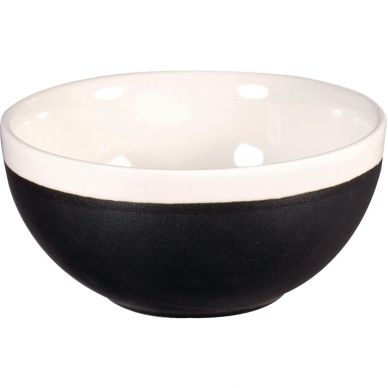 Churchill Monochrome Soup Bowl Onyx Black 455ml (Pack of 12)