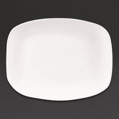 Churchill X Squared Oblong Plates White 202 x 261mm (Pack of 12)