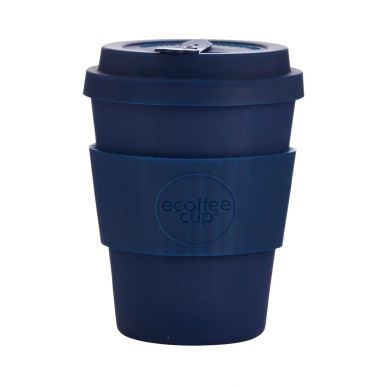 ecoffee Cup Reusable Coffee Cup Dark Energy Navy 12oz