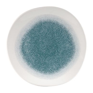 Churchill Raku Round Trace Plate Jade Green 264mm (Pack of 12)