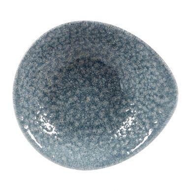 Churchill Raku Round Dish Topaz Blue 185mm (Pack of 12)