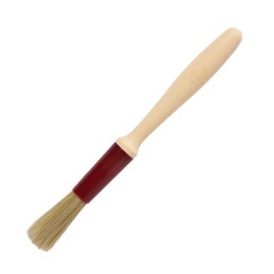 Matfer Bourgeat Pastry Brush Natural Bristles Round Head 1.5cm