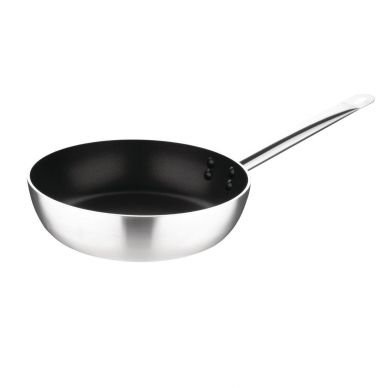 Vogue Non-stick Teflon Aluminium Induction Platinum Plus Saut? Pan 280mm