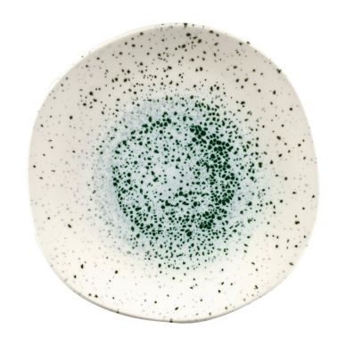 Churchill Studio Prints Mineral Green Centre Organic Round Plates 264mm (Pack of 12)