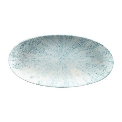 Churchill Studio Prints Stone Chefs Plates Aquamarine 299 x 150mm (Pack of 12)