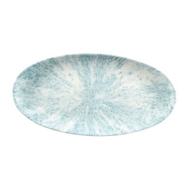 Churchill Studio Prints Stone Chefs Plates Aquamarine 347 x 173mm (Pack of 6)