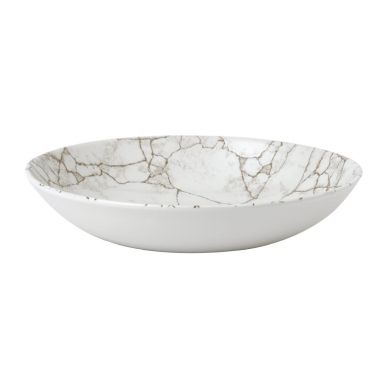 Studio Prints Kintsugi Agate Grey Coupe Bowl 40oz (Box 12)