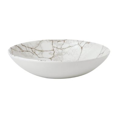 Studio Prints Kintsugi Agate Grey Coupe Bowl 15oz (Box 12)