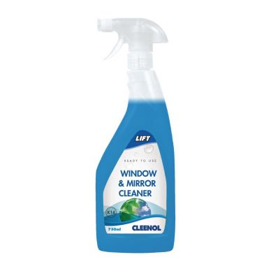 Cleenol Lift Window and Mirror Cleaner 750ml (Pack of 6)