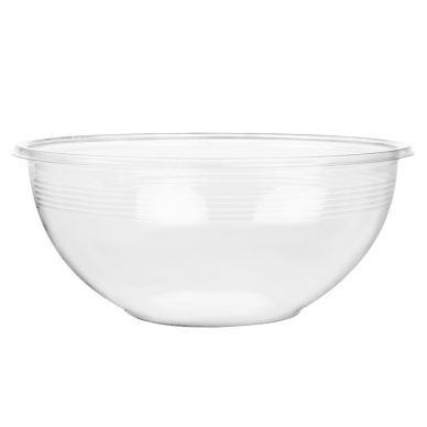 Vegware 185-Series Compostable Bon Appetit Wide PLA Salad Bowls