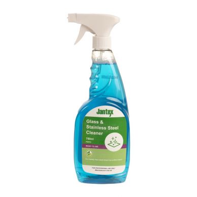 Jantex Green Glass and Stainless Steel Cleaner Ready To Use 750ml