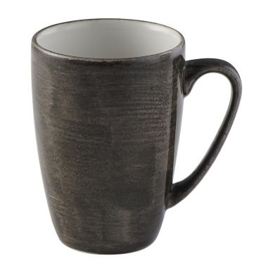 Churchill Stonecast Patina Profile Mug Iron Black 340ml (Pack of 12)