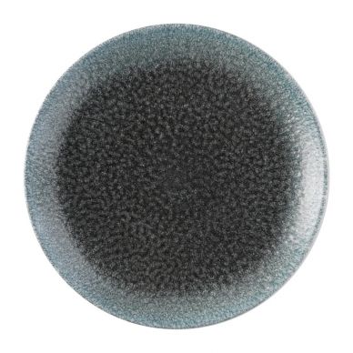 Churchill Raku Duo Evolve Coupe Plate Topaz Quartz 219mm (Pack of 12)