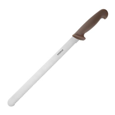 Hygiplas Slicer Serrated Brown 30.5cm