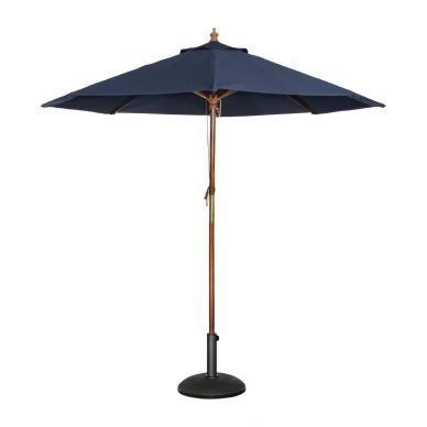 Bolero Round Parasol 2.5m Diameter Navy Blue