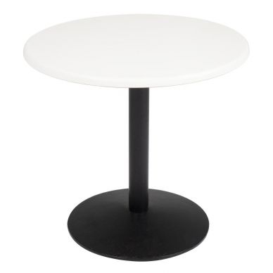 Bolero Pre-drilled Round Tabletops White