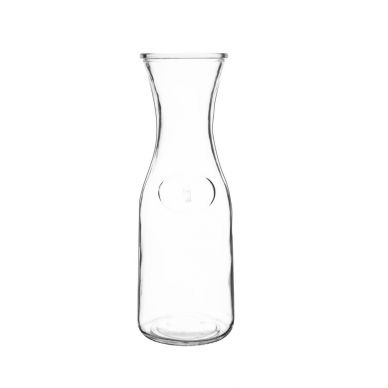 Olympia Glass Carafe 1Ltr (Pack of 6)