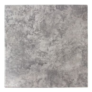 Werzalit Pre-drilled Square Table Tops Concrete