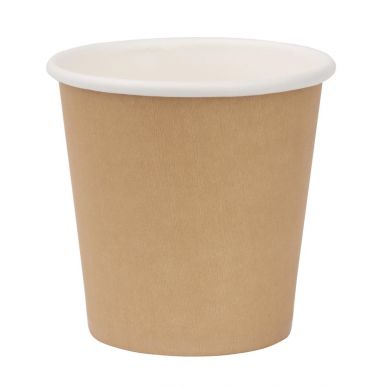 Fiesta Recyclable Espresso Cups Single Wall Kraft 112ml / 4oz