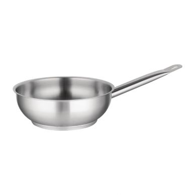 Vogue Stainless Steel Saut? Pan 240mm