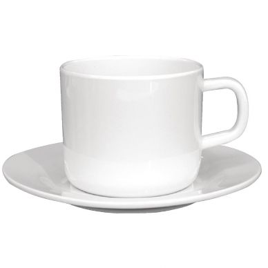 Olympia Kristallon Melamine Saucers 140mm (12 Pack)