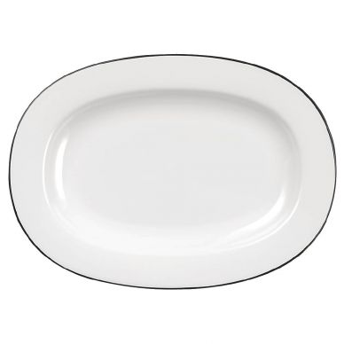 Churchill Alchemy Mono Oval Dishes 330mm (Pack of 6)