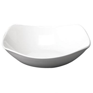 Churchill Plain Whiteware X Squared Bowls 235mm (Pack of 12)