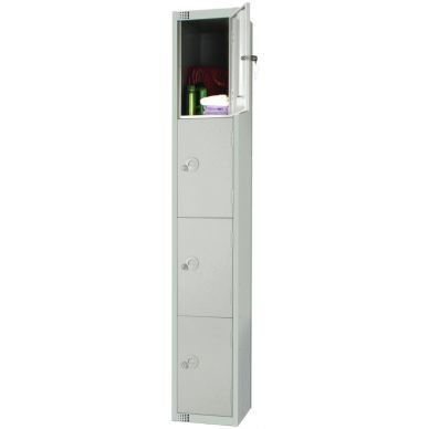 Elite Four Door 450mm Deep Lockers Grey