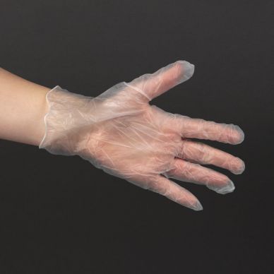 Powder-Free Latex Gloves Clear (Pack of 100)