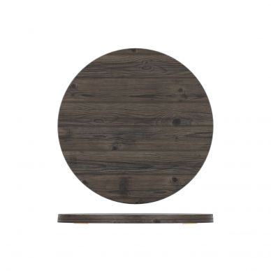 Oak New Haven Melamine Round Slab 32.5cm