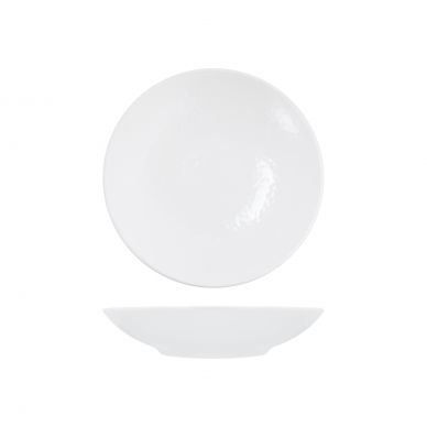 White Osaka Melamine Coupe Bowl 24 x 5cm - Pack of 12