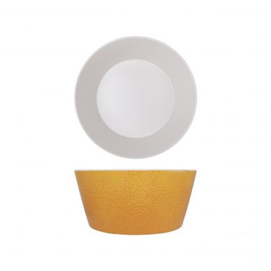 Orange Seville Melamine Bowl 22 x 10cm