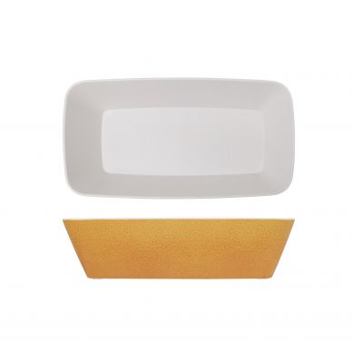 Orange Seville Melamine GN1/3 Deep Dish 32.5 x 17.6 x 8cm