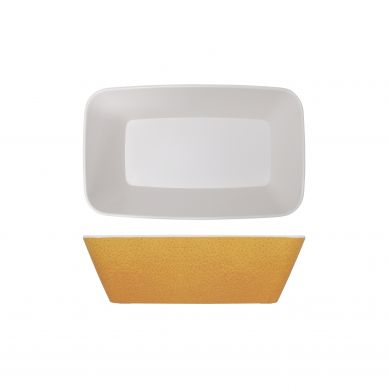 Orange Seville Melamine GN1/4 Deep Dish 26.5 x 16.2 x 8cm