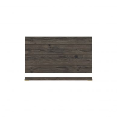 Oak/White New Haven Melamine GN1/3 Slab 32.5 x 17.6cm